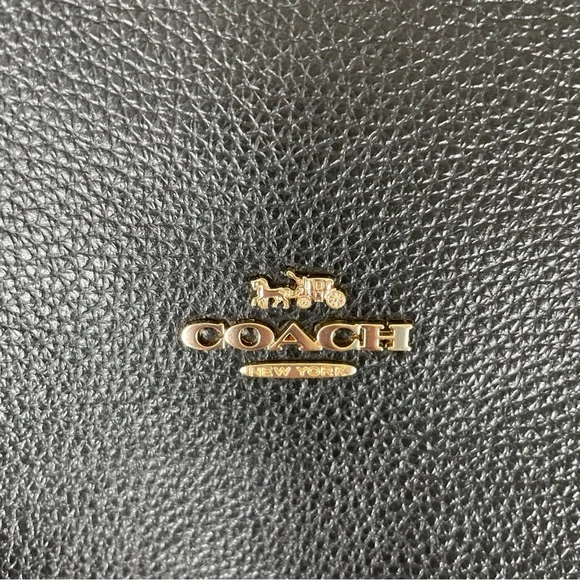 Coach Black Leather Hobo Bag - Picture 2 of 13